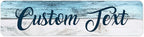 Custom Sign, Custom Street Sign, 11 Font Colors, 13 Font Styles, 4 Hole Options by MySignCenter