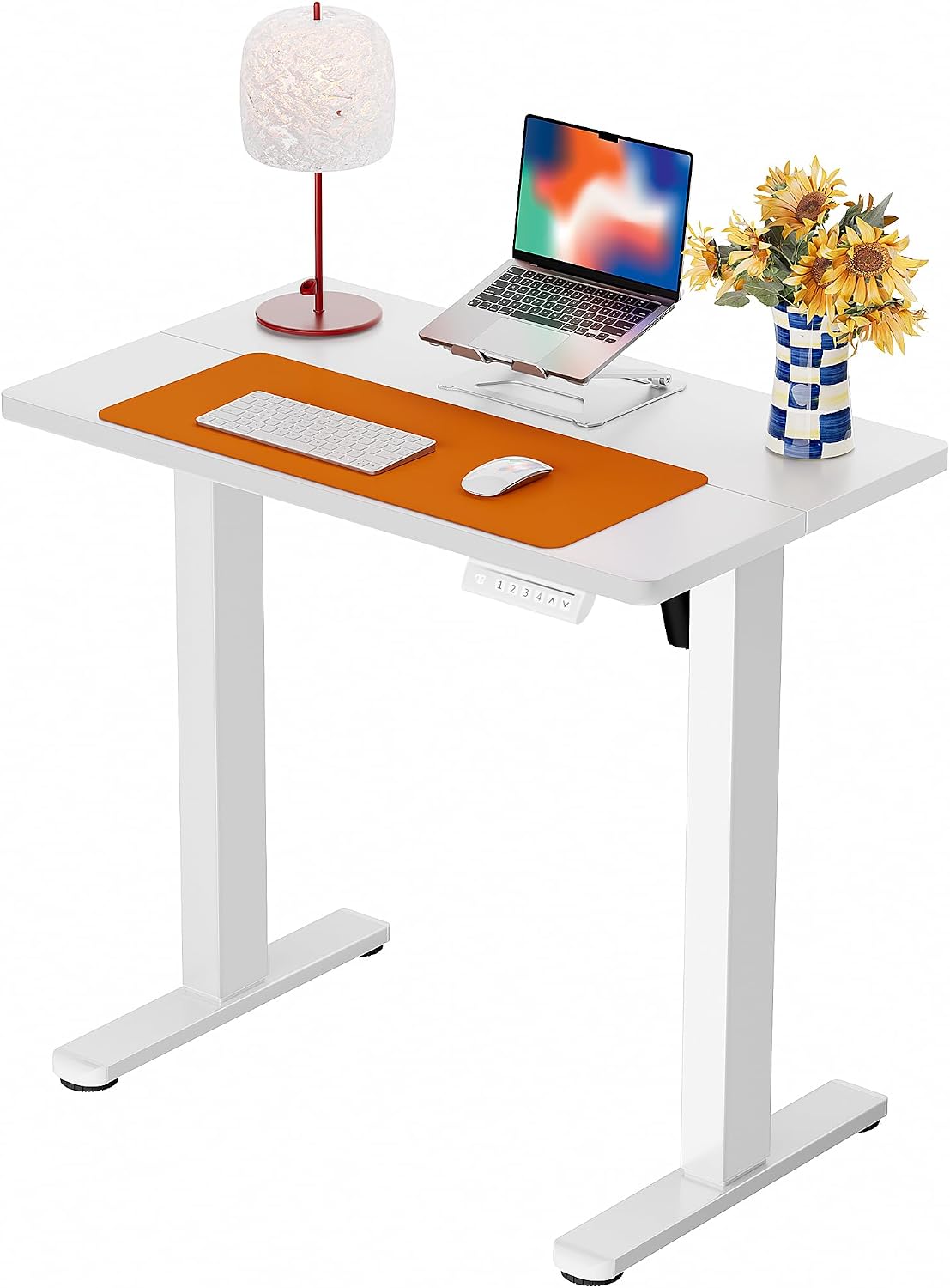 ErGear Height Adjustable Electric Standing Desk, 31.5 x 18.9 Inches Sit Stand
