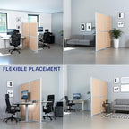VIVO Modular Wall System, 2 PET Panels, Modern Professional Office Cubicle - Image 5