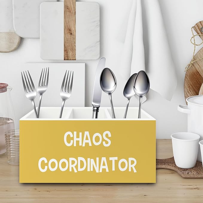 XPH Chaos Coordinator Yellow Pen Pencil Holder Organizer - Image 3