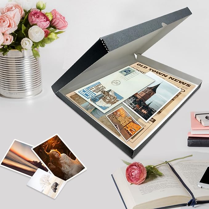 Lineco Folio Storage Box, Clamshell Design - Image 7