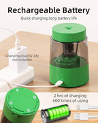 ZMOL Electric Rechargeable Pencil Sharpener, Automatic Pencil Sharpeners Kids - Image 5