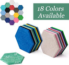 Hexagonal Acoustic Panels-12 Pack High-Density Sound Absorbing Panels - Image 7