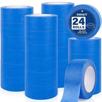 NEOACT 24 Rolls Blue Painters Tape 2 Inch Wide, 55 Yards Multi-Surface Residue by NEOACT
