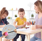 KIDMEN 12 PCS 2 Holes Small Manual Pencil Sharpener - Image 7