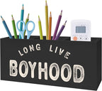 Exqcom Long Live Boyhood Pen Pencil Crayon Holder by Exqcom