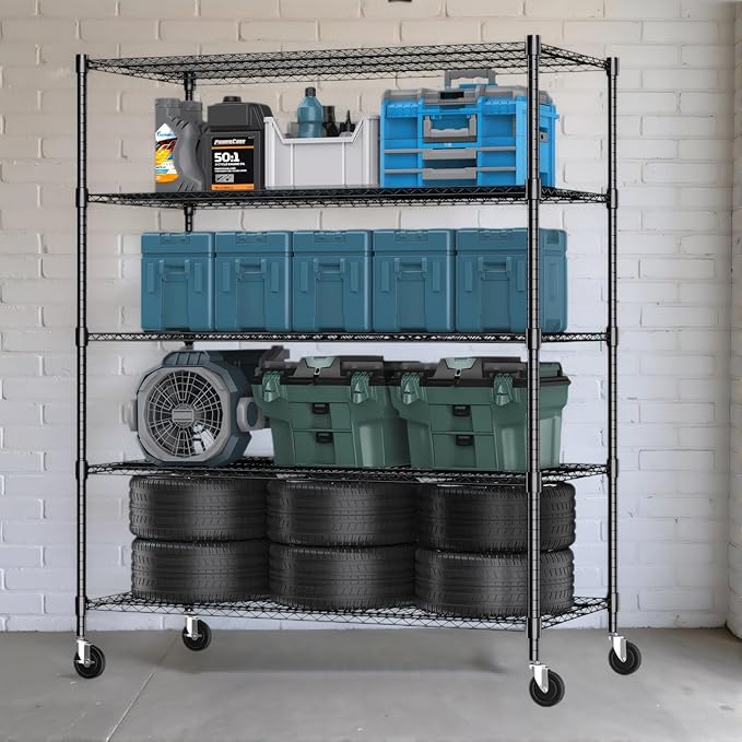 Himimi 5 Tier Wire Shelving - Image 4