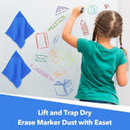 Kifmurase 24Pcs Magnetic Microfiber Cleaning Cloth, Microfiber Dry Erase Erasers - Image 7