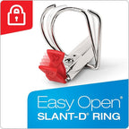 Cardinal 3 Ring Binder, 1.5 Inch Premier Easy Open Binder, ONE-Touch Locking - Image 2