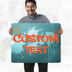 Custom Sign, Custom Street Sign, 11 Font Colors, 13 Font Styles, 4 Hole Options - Image 2