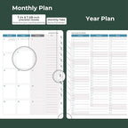 IN-LUXPRO Planner 2026 Daily Weekly and Monthly, 11.5"x8.5", 12 Months Spiral - Image 4