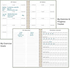 Fitness Journal for Women & Men, A5 Workout Journal/Planner Daily Exercise Log - Image 4