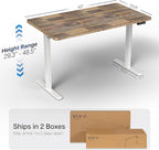 VIVO Electric 43 x 24 in Standing Desk, Memory Height Adjustment, 1B Series - Image 3