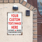 Custom Sign Personalized Custom Metal Sign, Customize - Image 2