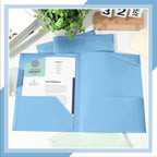 Henoyso 36 Pcs Plastic Folders - Image 4