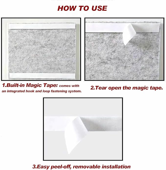 Large Felt Wall Tiles Cork Boards - Image 9