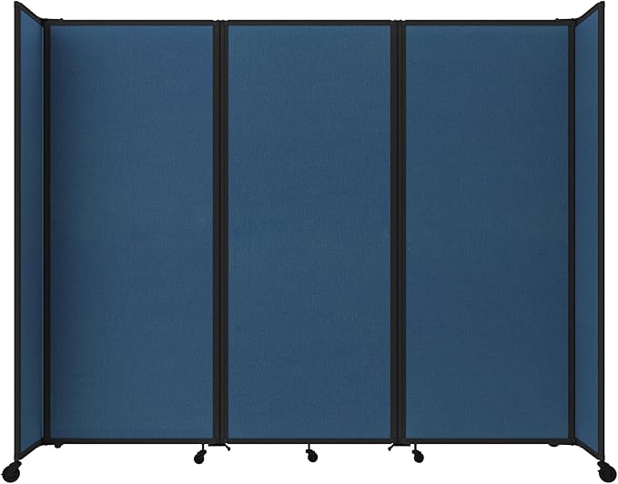 Versare Room Divider 360 Portable Wall Partition | Folding Panels | Large by VERSARE