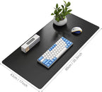 DAWNTREES Desk Mat Protector, PU Leather Desk Pad, Non Slip, Large Mouse Pad - Image 2