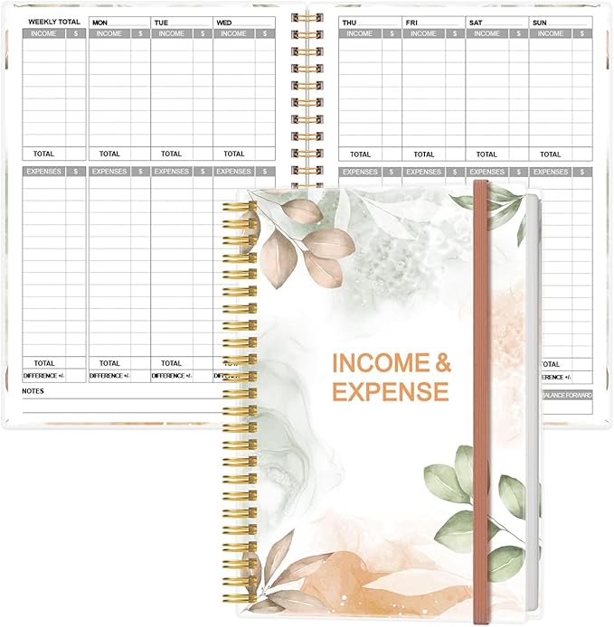 Heveboik Income & Expense Log Book by Heveboik