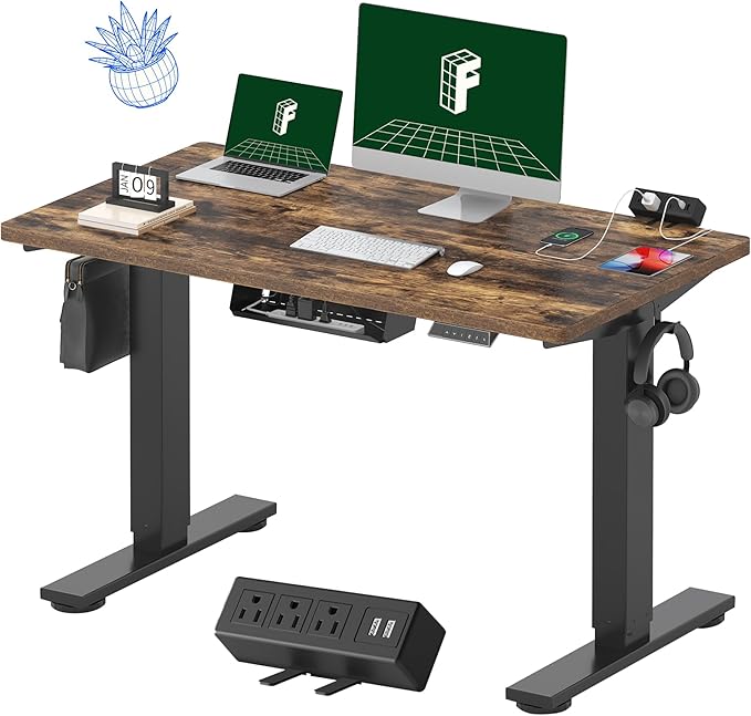 FLEXISPOT EN2 Whole-Piece Standing Desk by FlexiSpot