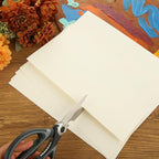QTLCOHD 200 Sheets Cream Cardstock 8.5 x 11 Off White Cardstock 110lb Ivory - Image 7