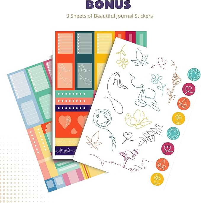 VIVID SCRIBBLES Dotted Journal – 140gsm Bleed Proof Thick White Paper – 200 - Image 5
