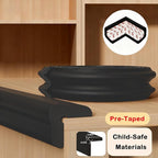 Baby Proof Corners and Edges Protector 10ft Edge+4 Corner Guard, Fireplace Baby - Image 3