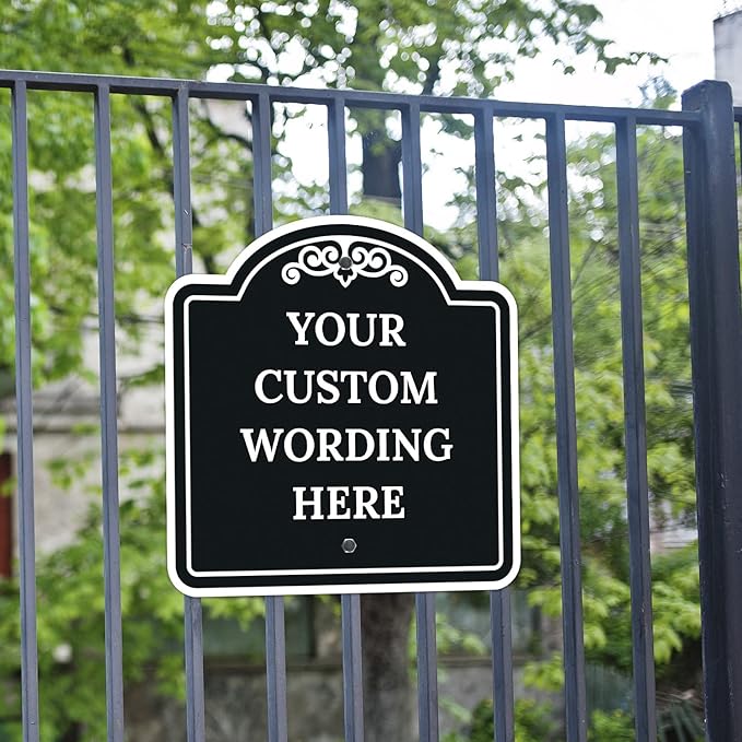 Custom Decorative Sign, Personalized Metal Sign - Image 4