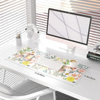 QIYI Floral Large Mouse Pad, Colorful Desk Mat - Image 2