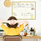 Large Weekly Dry Erase Board for Wall - Image 6