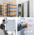 27pcs Magnetic Dry Erase Labels，Magnets Sticker，11 Colors Reusable Erasable - Image 6