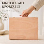 falling in art portable beech wood tabletop art on a desk or shelf