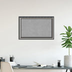 Amanti Art Silver Framed Magnetic Board 30x46 Large Vision Board - Image 5