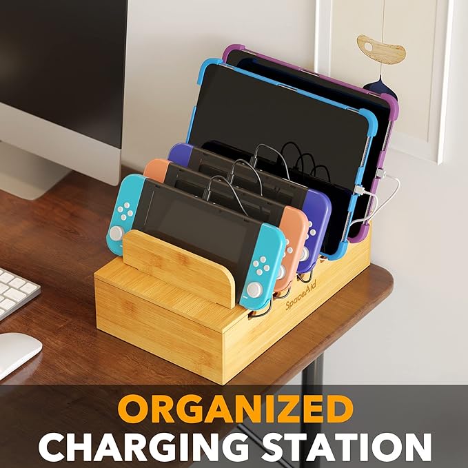 SpaceAid Bamboo Charging Station - Image 2