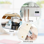 Weewooday 12 Pcs Digital Kitchen Magnetic Timer Bulk Classroom Count up - Image 6