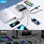 500W USB C Fast Charger Block, PD3.1 140W 8 Port USB Charging Station, GaN Ⅲ - Image 7