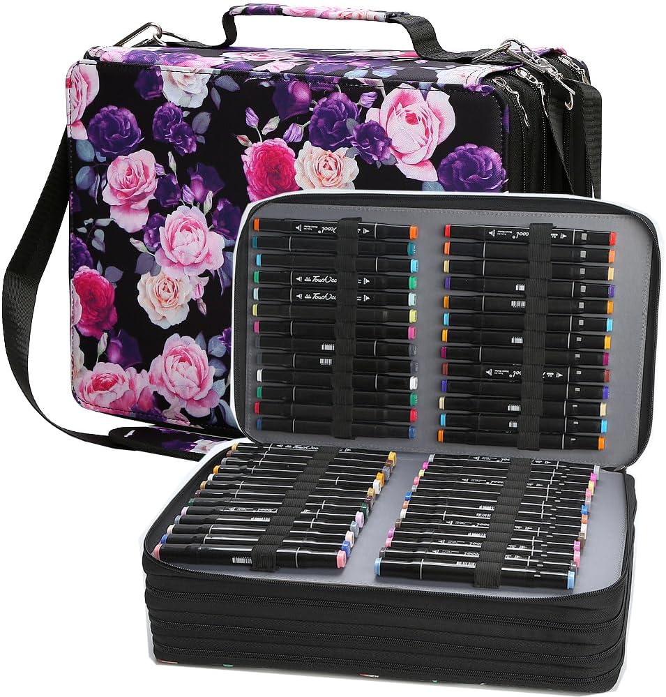 224 slots marker case lipstick organizer markers holder, main product view