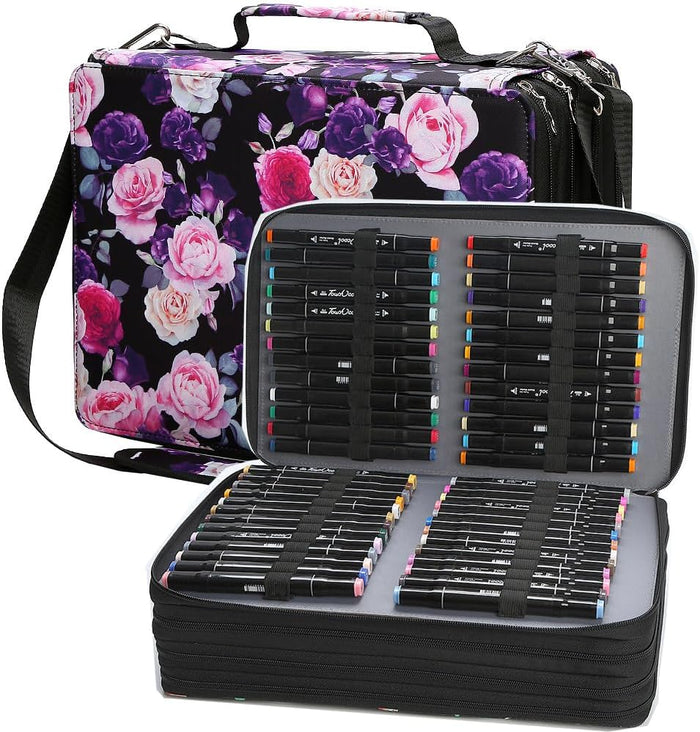 224 Slots Marker Case Lipstick Organizer Markers Holder Marker Organizer