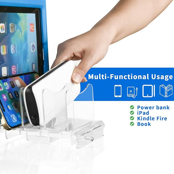 CaSZLUTION Acrylic Multi Device Organizer Stand Base - Image 4