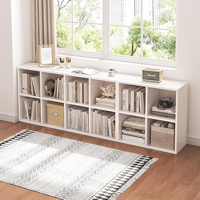 NELYE 8 Cube Organizer Bookcase - Image 7