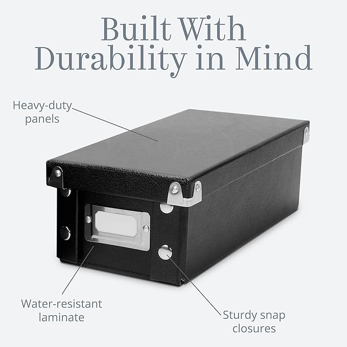 Snap-N-Store Index Card Holder Storage Box - Image 4