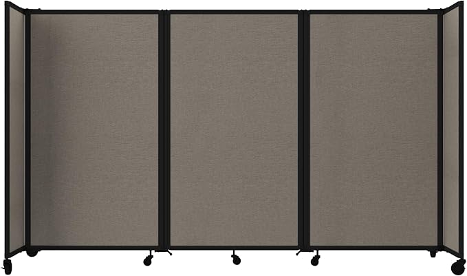 Versare Room Divider 360 Portable Wall Partition | Folding Panels | Large by VERSARE