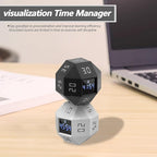 Mini 12-Sided Cube Timer with preset countdowns of - Image 7