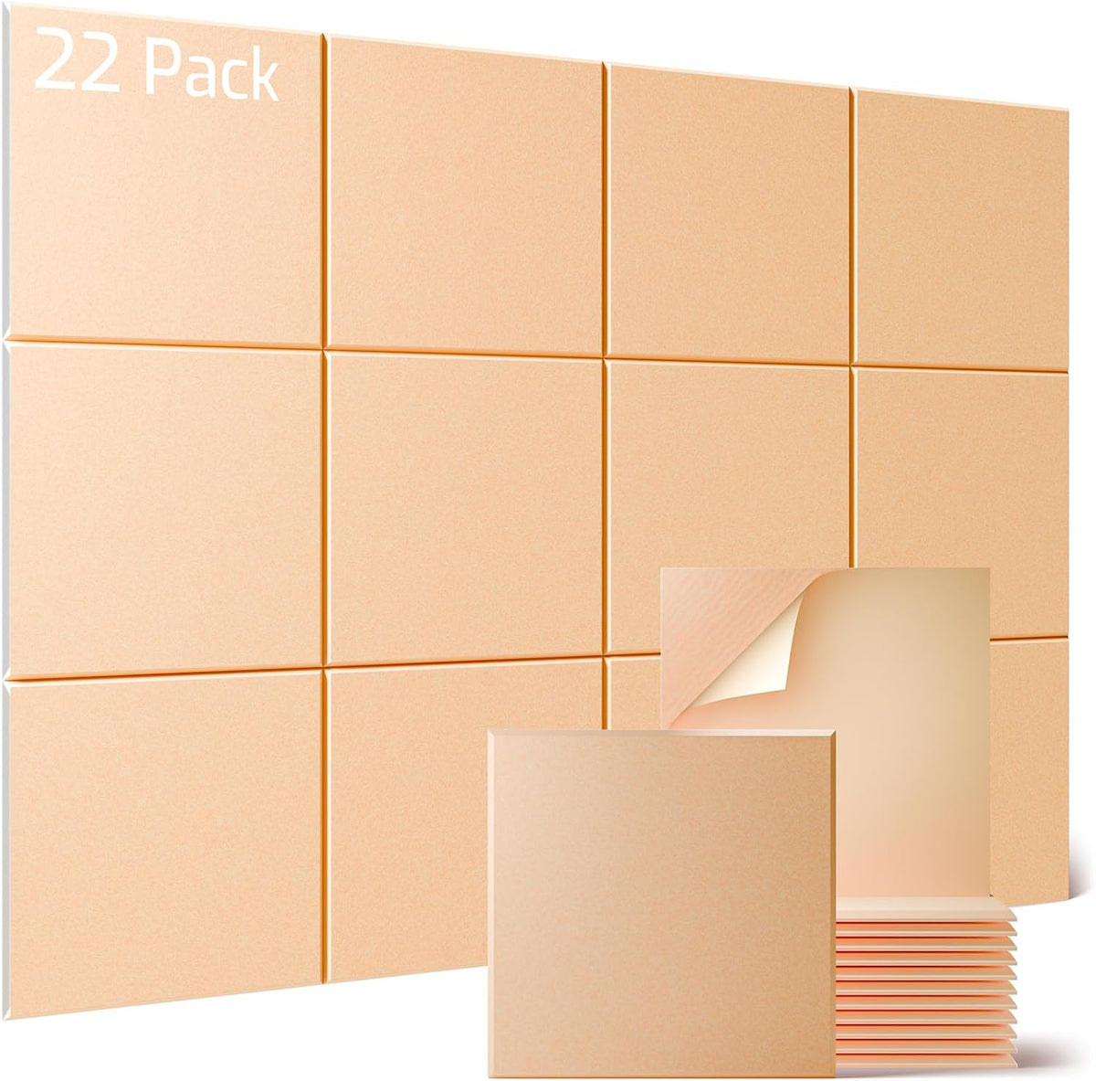 Sonicism 22 Pack Acoustic Wall Panels