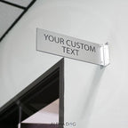 ALPHA DOG SIGNS Custom Projecting Hallway Nameplate, Personalized 2-Line Text - Image 4