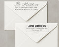 Custom Return Address Stamp by Stampi