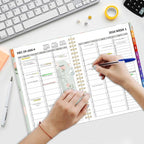 SUNEE 2026 Appointment Book, Quarter-Hourly, Weekly & Monthly - Image 7