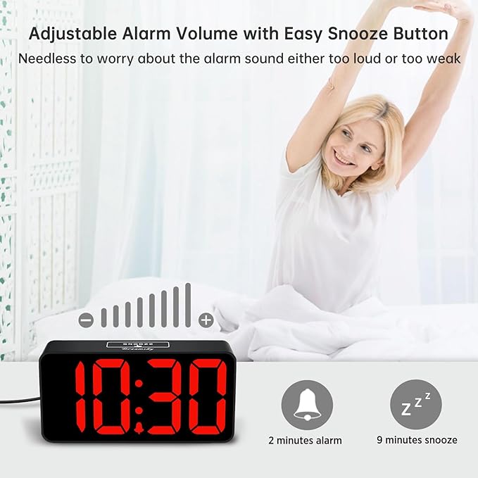 DreamSky Small Digital Alarm Clock - Image 6