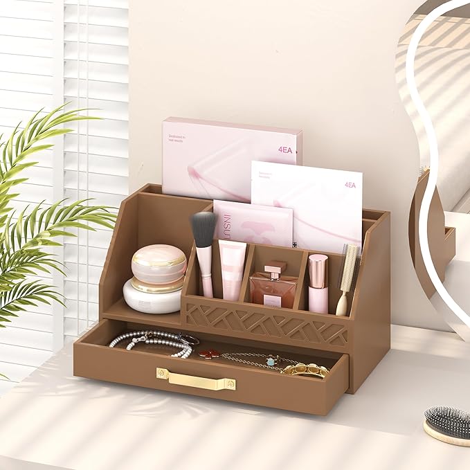 Wisuce Bamboo Mail Organizer Countertop - Image 5