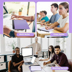 Lincia 6 Pcs 11" x 9.5" Legal Pads College Ruled Notepad Landscape Notebook - Image 6